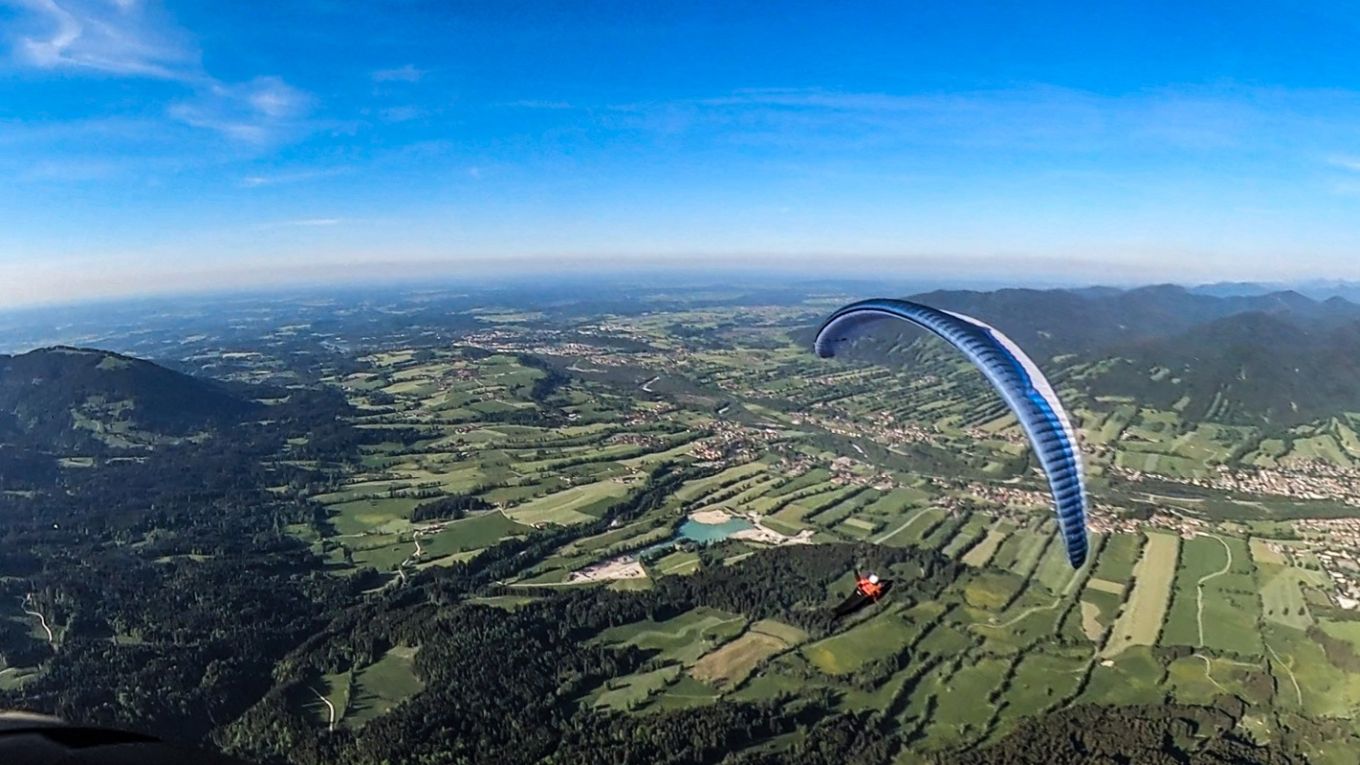 Tandem Paragliding Brauneck - Gleitschirmfliegen